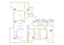 create 2d interior layout plan and moodboard for your room